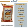 image:imagePOLSELLI Super Tipo 00 Double Zero Flour Soft Wheat Flour 25 kg 55 lbs55 Pound Pack of 1