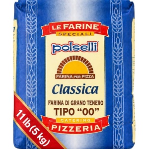 image:imagePOLSELLI Classica Tipo 00 Double Zero Flour Soft Wheat 25 kg 55 lbs176 Count Pack of 1