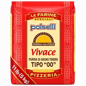 image:imagePOLSELLI Vivace Tipo 00 Double Zero Flour Soft Wheat Flour 25 kg176 Count Pack of 1