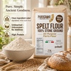 image:imagePOLSELLI PuroGrano Spelt Farro Flour 100 Stone Ground Whole Grain 5 kg