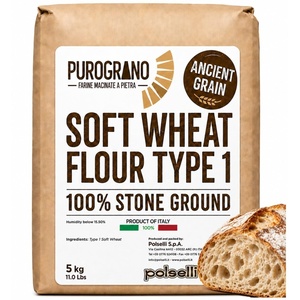 image:imagePOLSELLI PuroGrano 100 Stone Ground Type 1 Soft Wheat Flour 5 kg